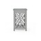 Alaterre Furniture 15.75 W, 15.75 L, 23.5 H, Pine with Composite Wood, Gray ANCT0240 - alternate 3